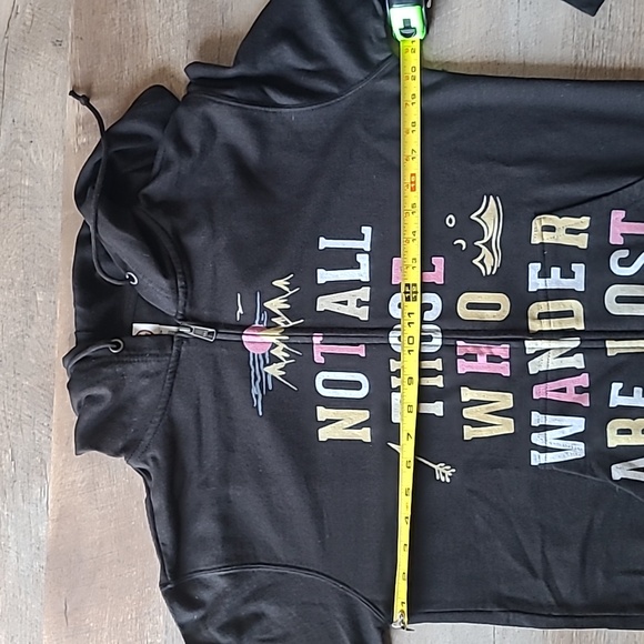 UNISEX Small - Look Human Zip-Up Hoodie - Picture 5 of 6